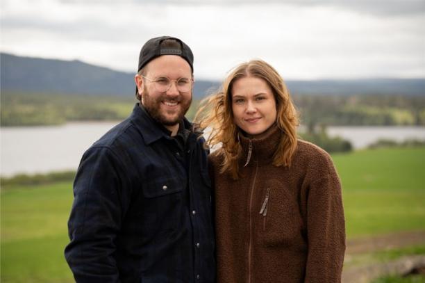 Gr&ouml;tom Lantbruk Billy och Johanna Nord.